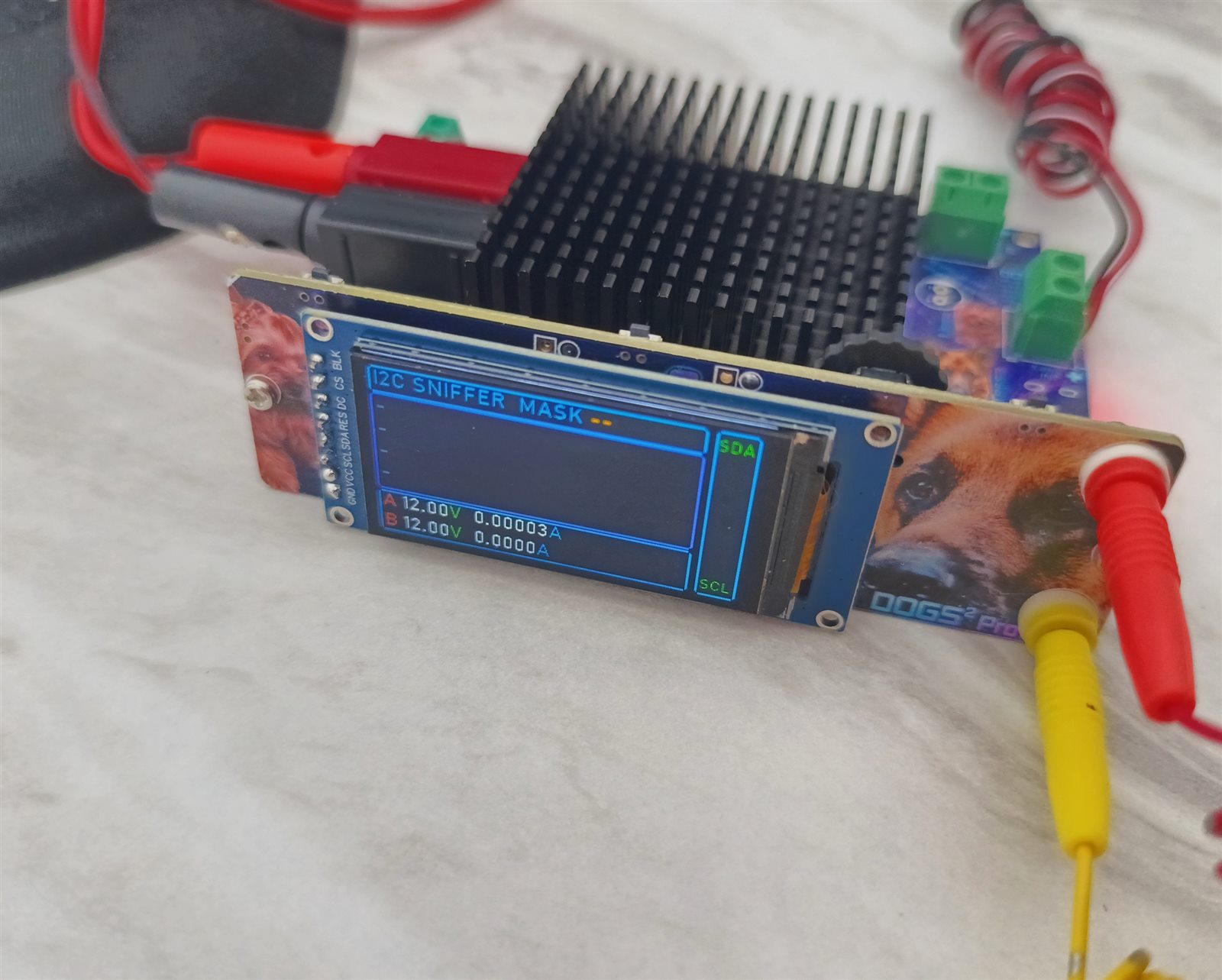I²C sniffer running on DOGS²